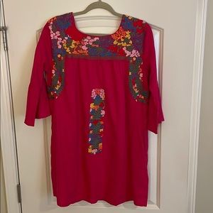 J. Marie Embroidered Dress
